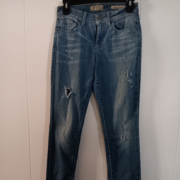 Guess Denim - Guess Distressed Blue Jeans